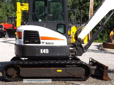 spec on 2015 e45 mini bobcat excavator|2012 bobcat e45 mini excavator.